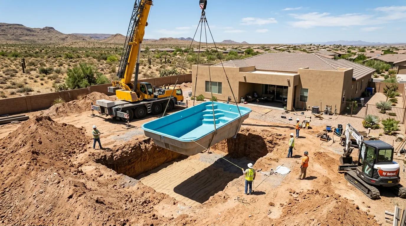 Fiberglass Pool Installation