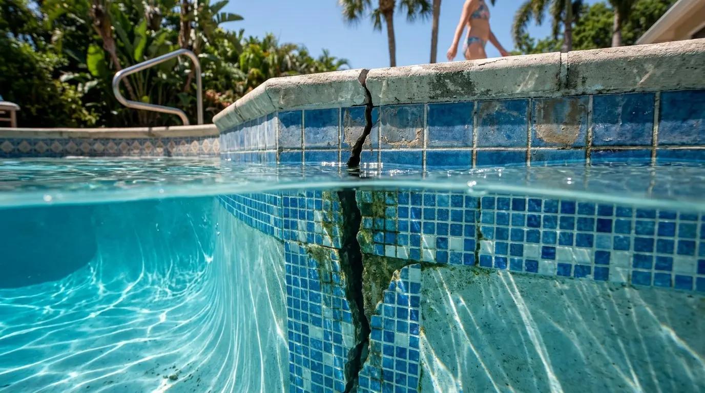 Pool Tile Cleaning