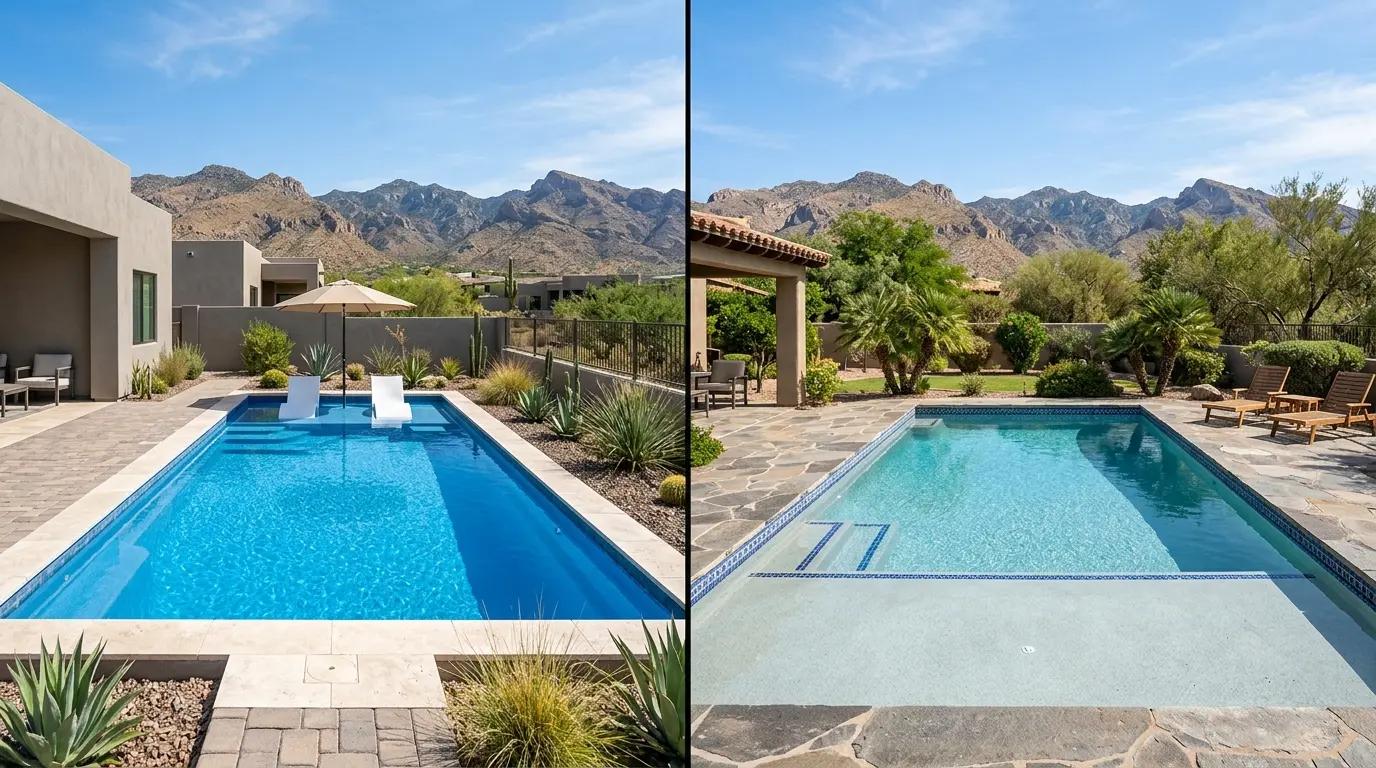 Pool Tile Cleaning