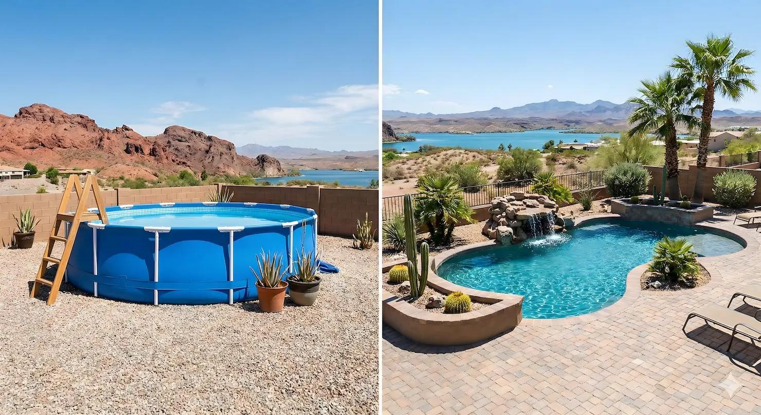 Pool Tile Cleaning