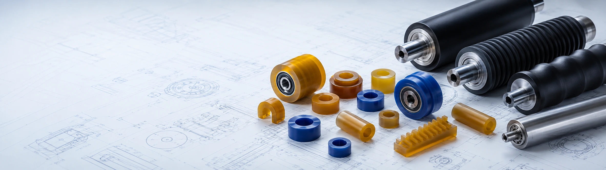 Relevé des cotes d'un rouleau industriel usé pour le reproduire par reverse engineering — atelier Soremag