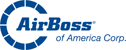 Logo AirBoss, partenaire de Soremag en caoutchouc et polyuréthane