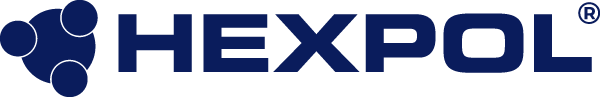 Logo HEXPOL, partenaire de Soremag en caoutchouc et polyuréthane