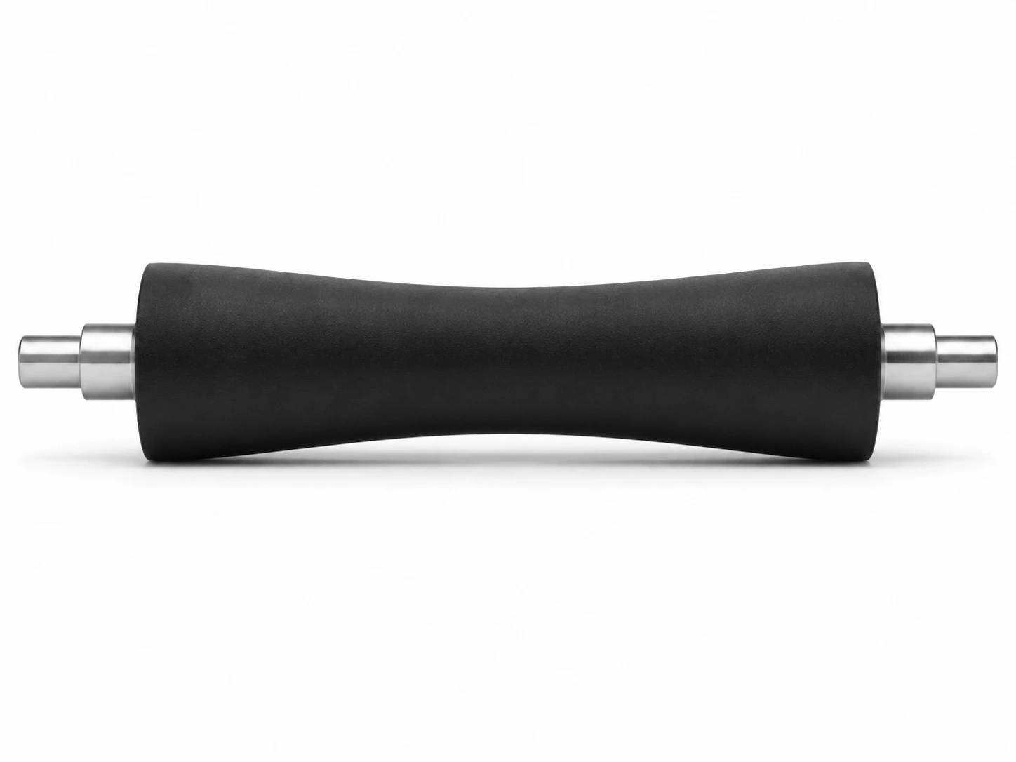 Rouleau recouvert à profil concave (reverse taper) — concave roller — Soremag, Laval (Québec)
