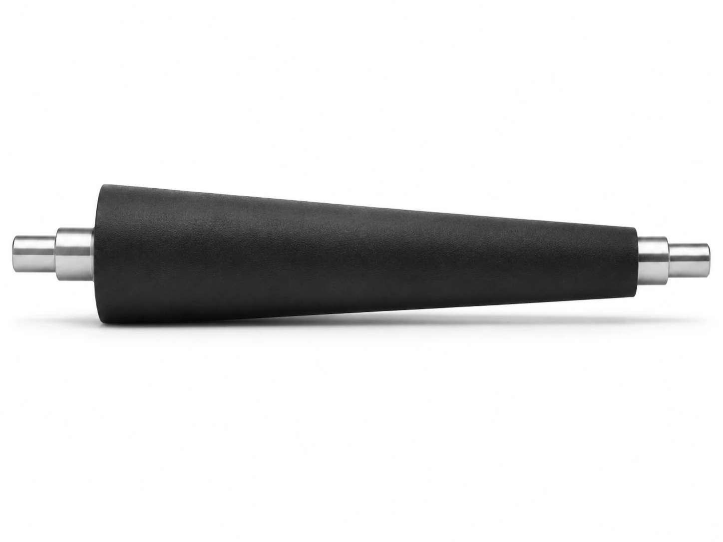 Rouleau recouvert à profil conique (taper) — tapered roller — Soremag, Laval (Québec)