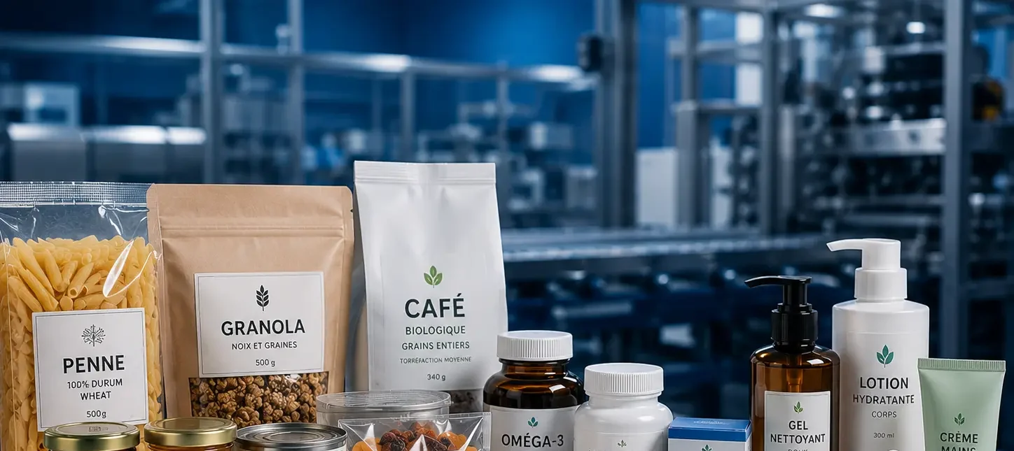 Agroalimentaire, pharma et cosmétique