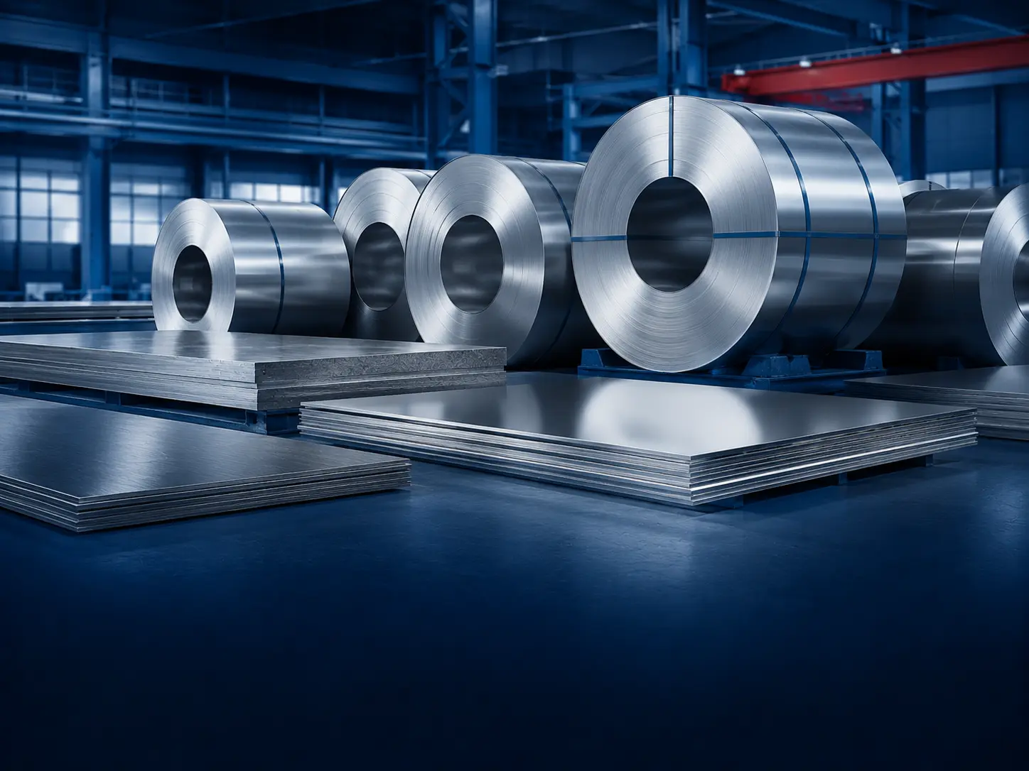 Acier, aluminium et métaux