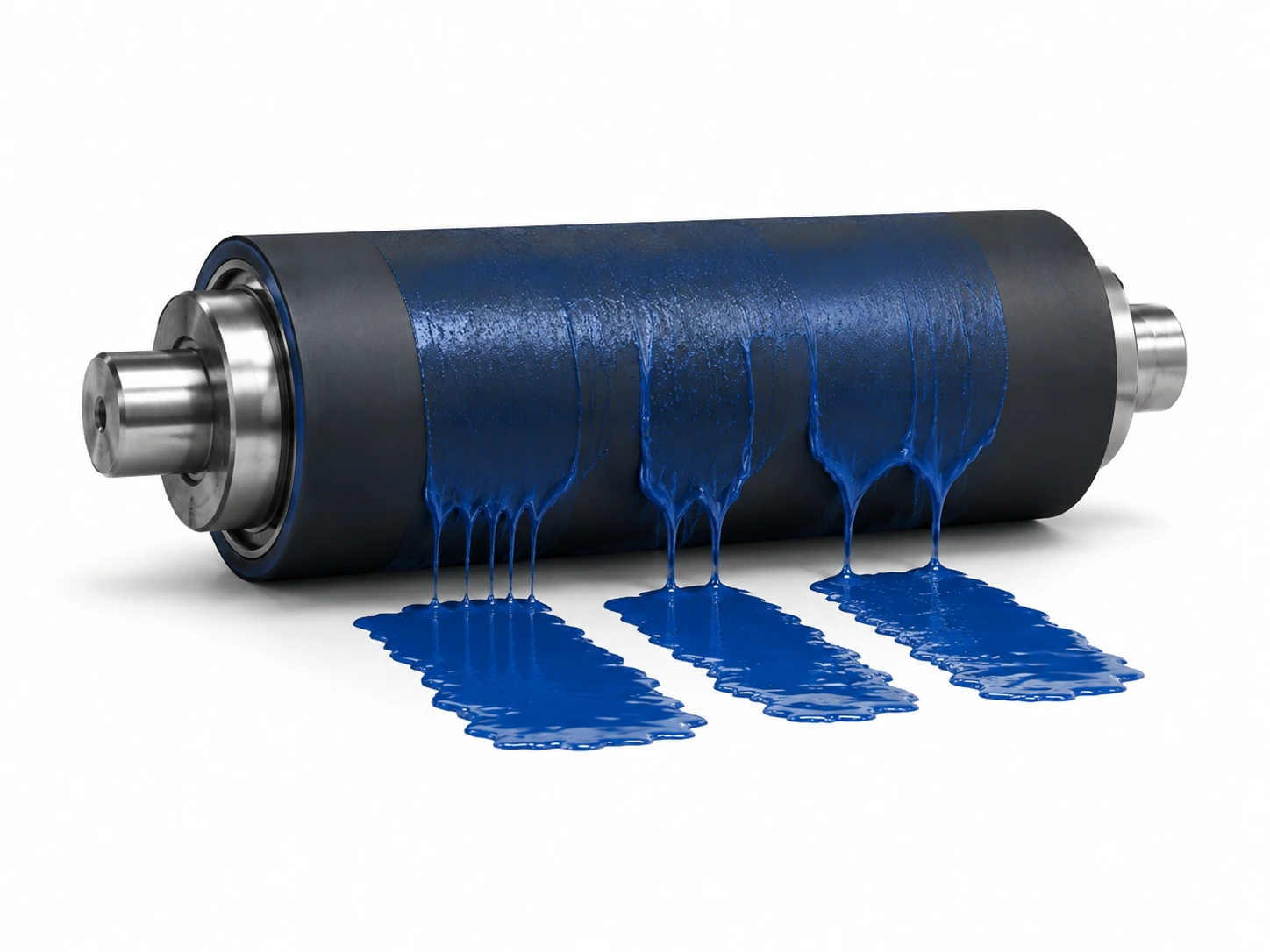 Transfert inégal d'encre, de colle, de vernis ou d'eau (uneven coating transfer) — Soremag