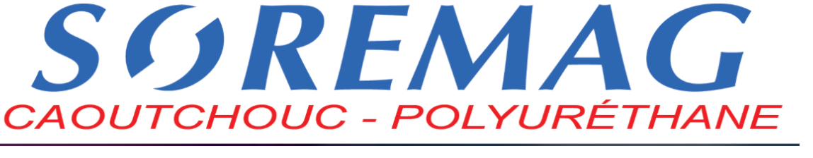 Logo Soremag — caoutchouc et polyuréthane