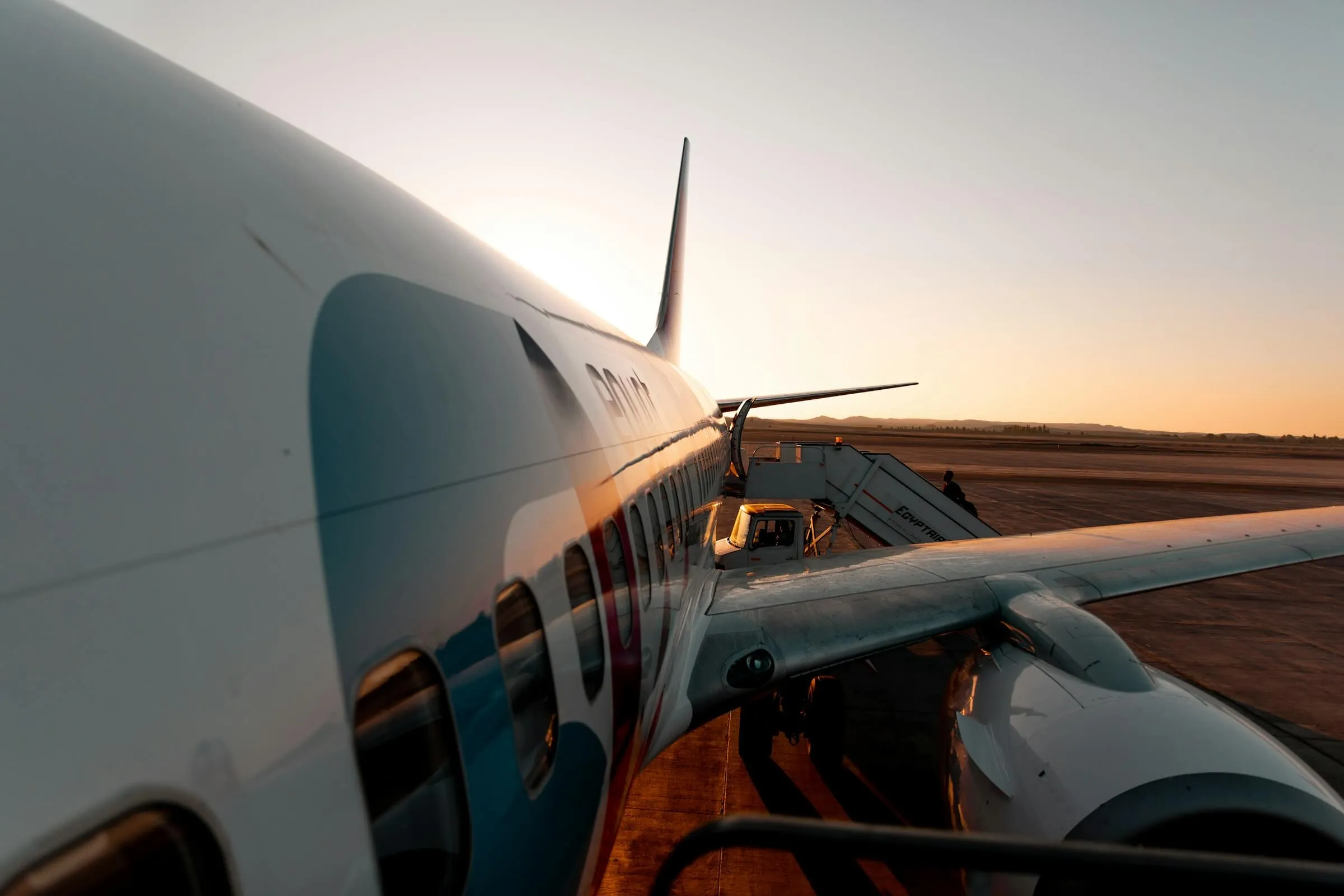a close up of the nose of an airplane