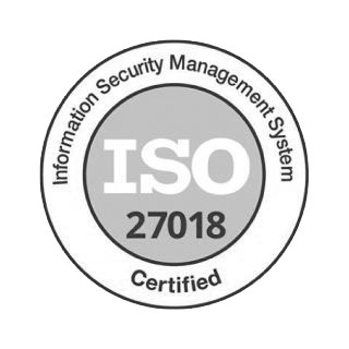ISO 27018 certification logo