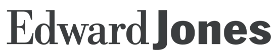 Edward Jones company name in black serif and bold font on white background.