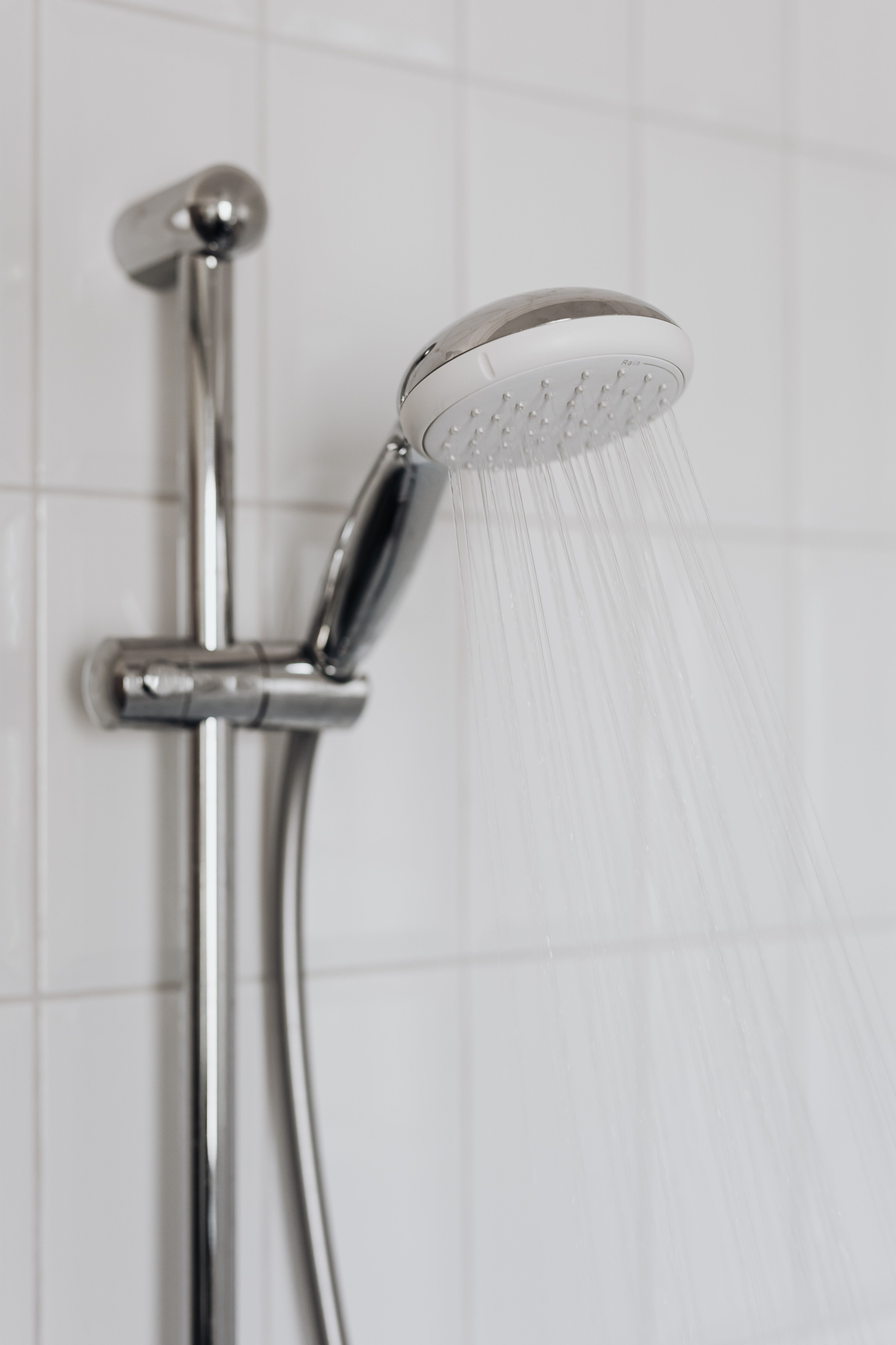 Modern shower head and fixtures
