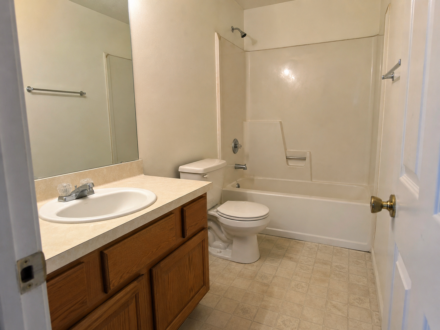Bathroom before remodel