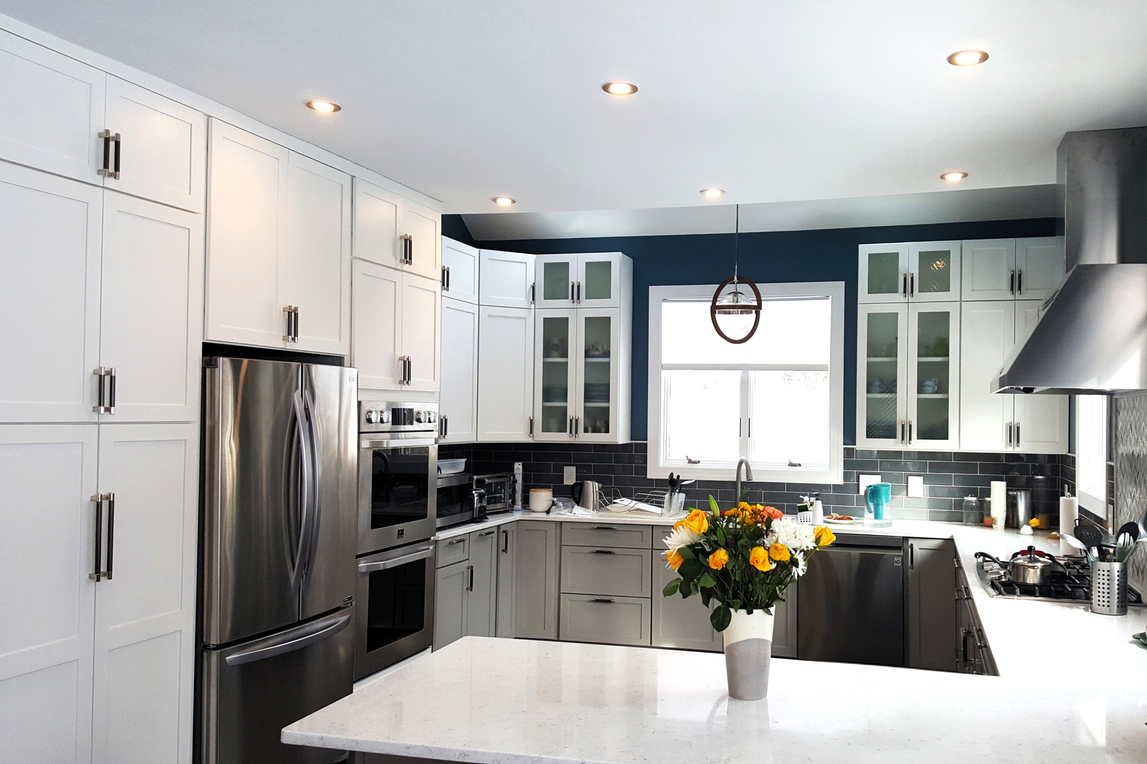 image of detailed room redesign process