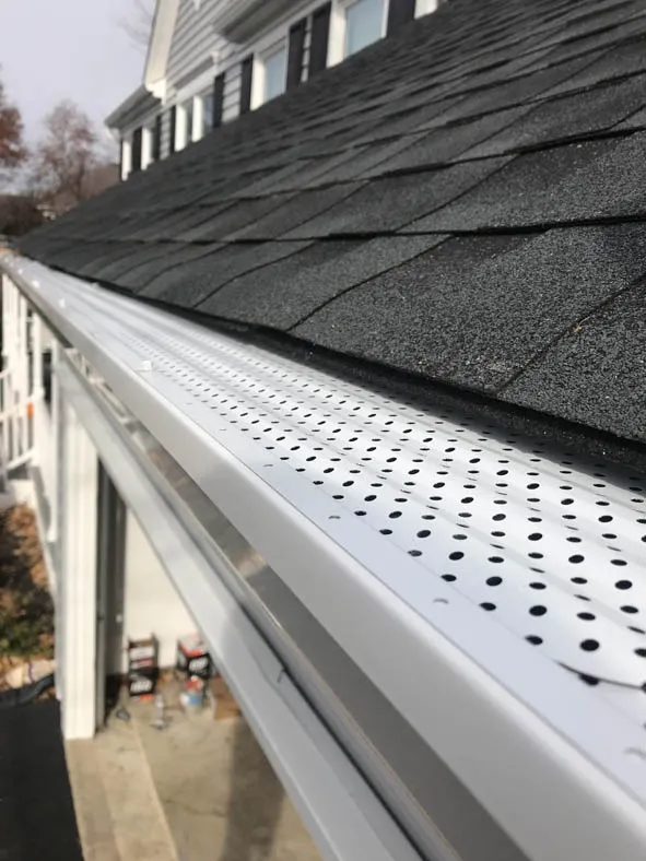 Gutter installation project photo