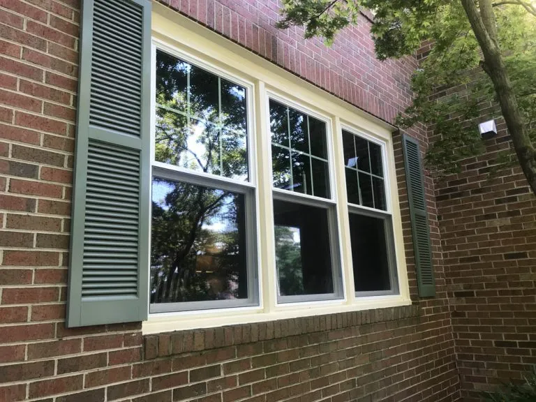 Replacement window installation project photo