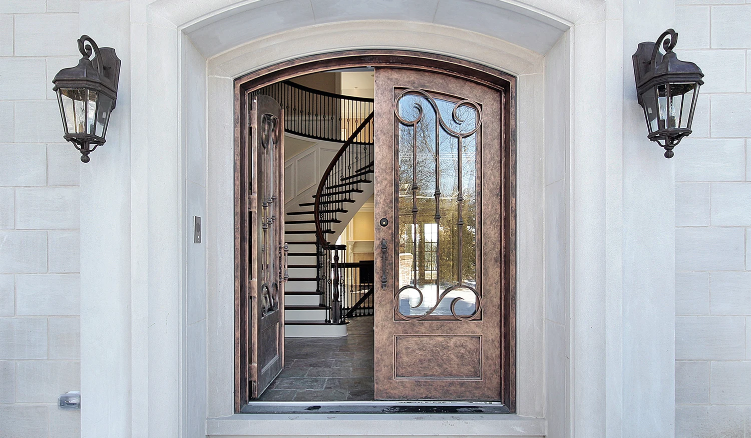 Home exterior renovation project photo