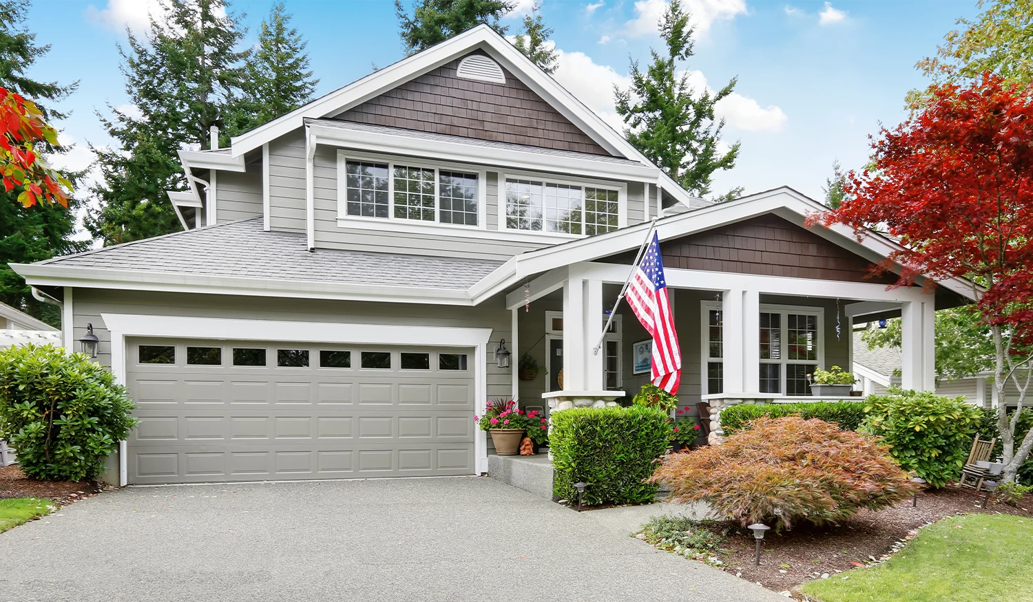 Home exterior renovation project photo