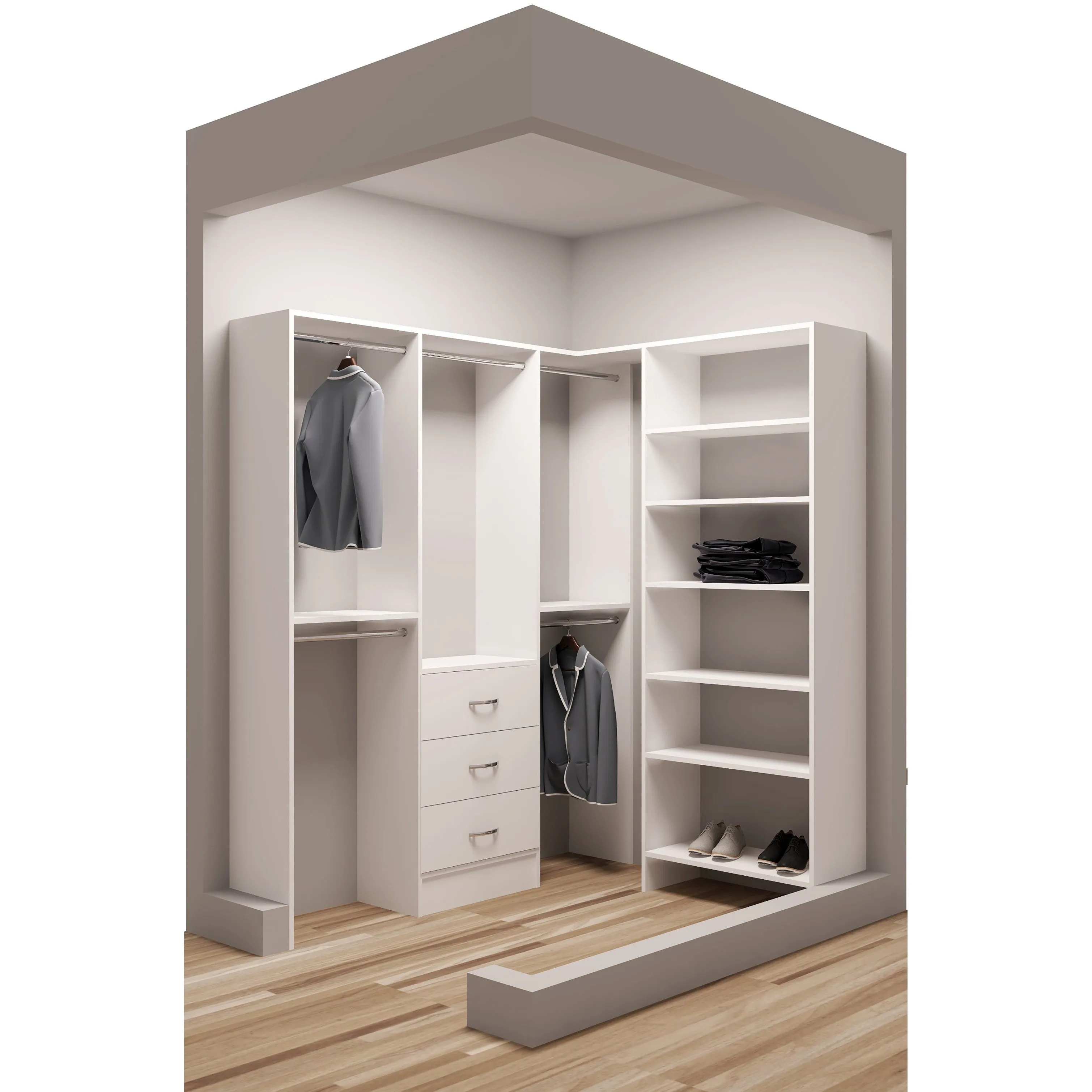 walk in wardrobe design
