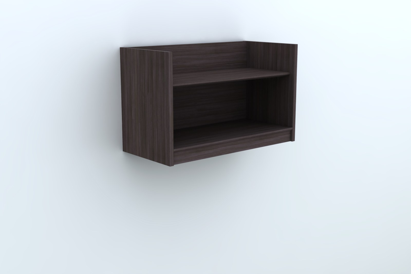 Wallmount Open Shelf Organizer