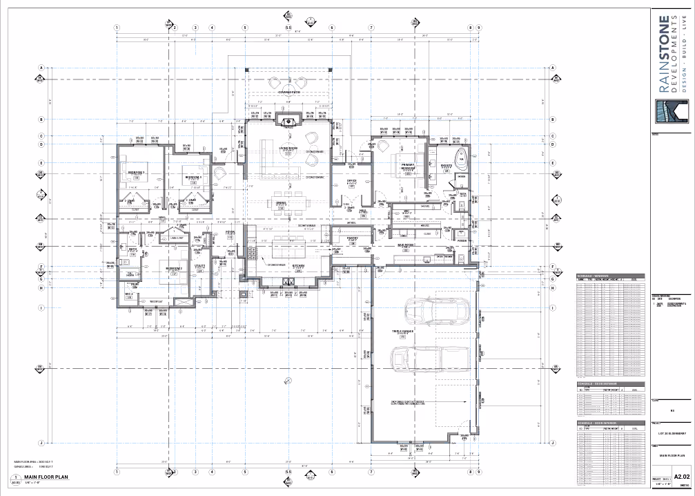 Rainstone Developments full building plans