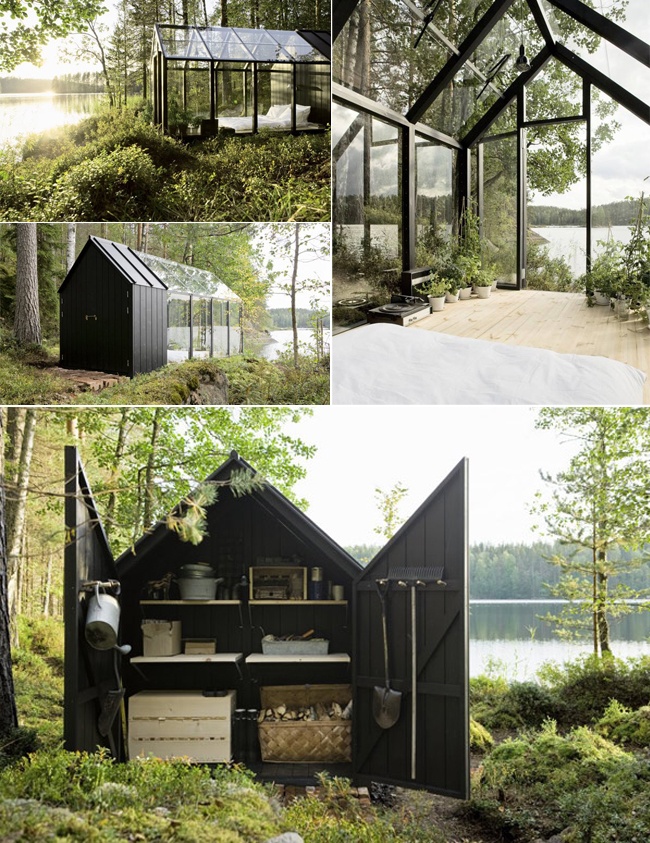 ultra modern greenhouse