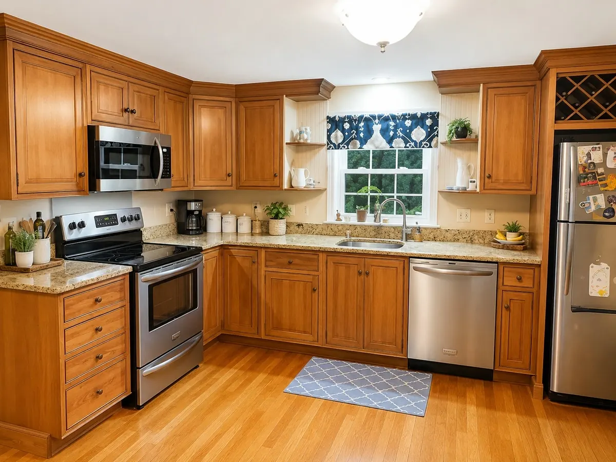 Original kitchen before remodeling concept