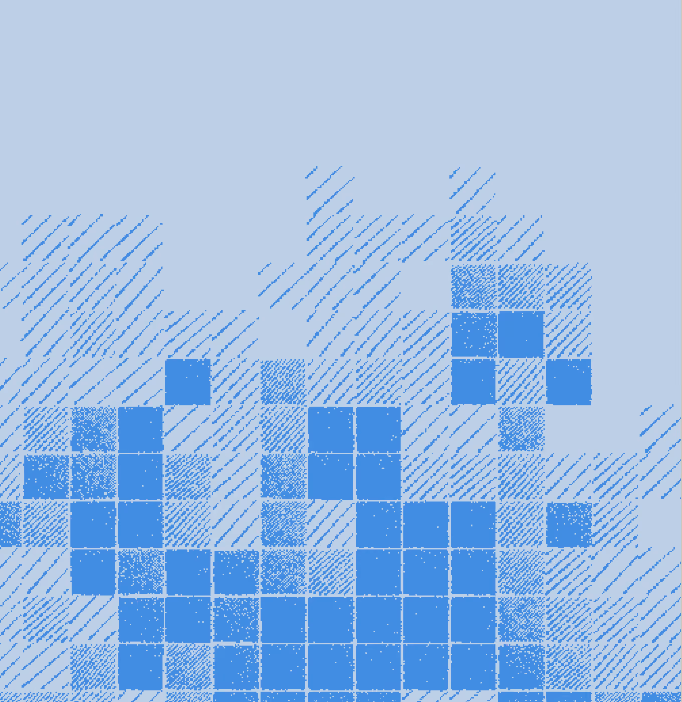 Pixelated Blocks