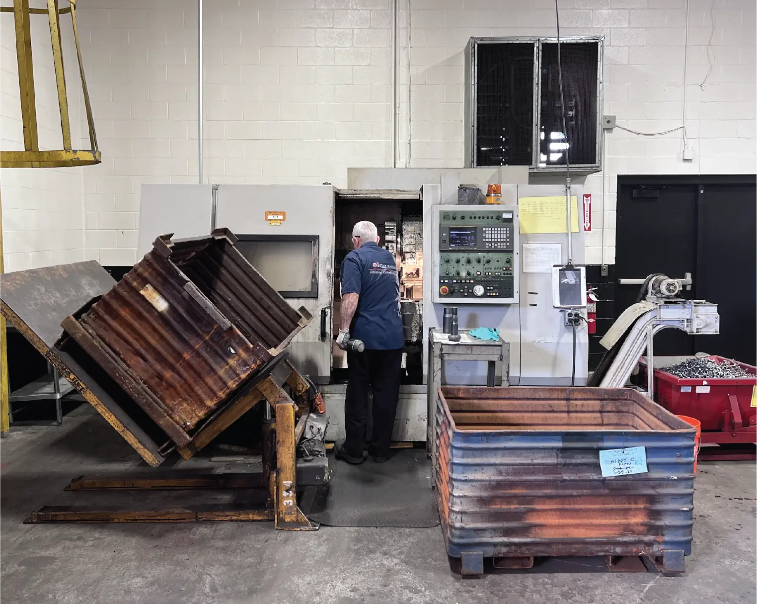 reject parts inventory