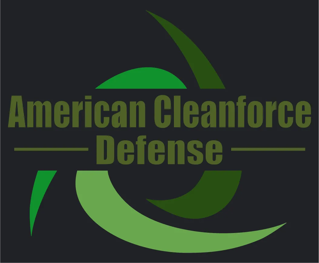 American Cleanforce Defense black bg