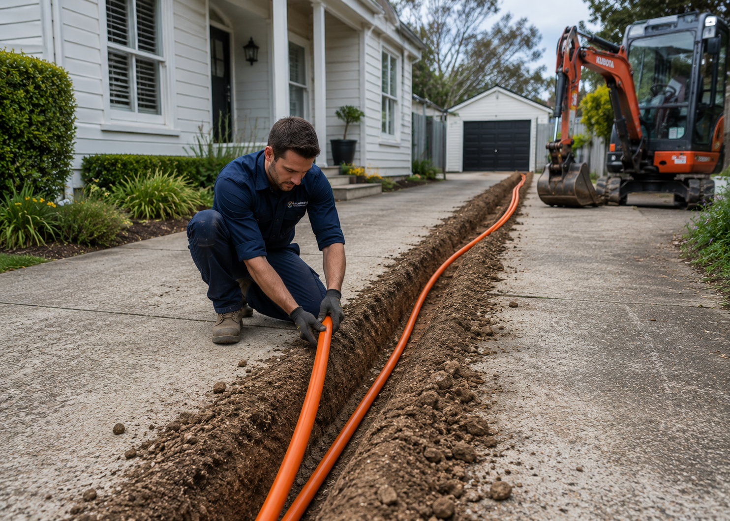 Underground service mains defect notice Sydney