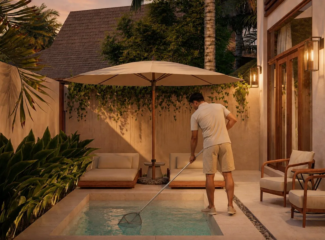 On-site hospitality team at Tampah Beach Villas