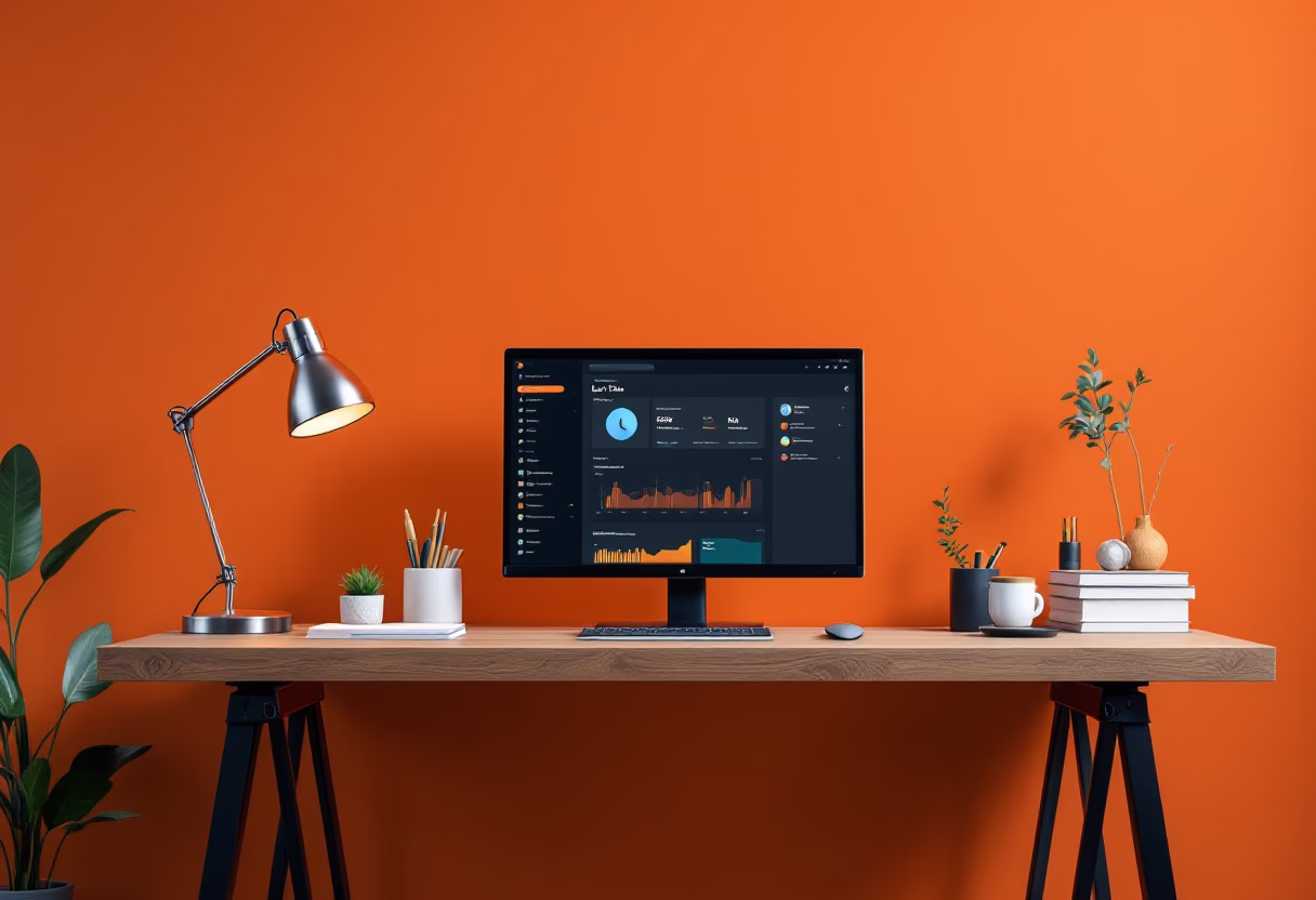 modern office workspace for legal tech