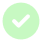 Green circle with a black check mark symbol in the center.