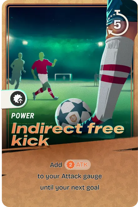 Indirect free kick