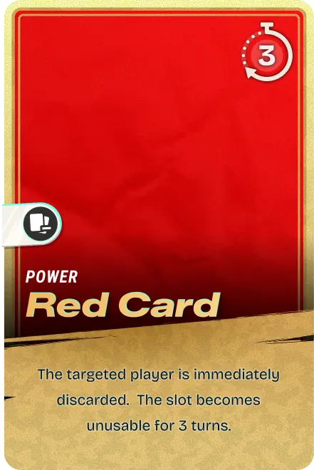 Red card