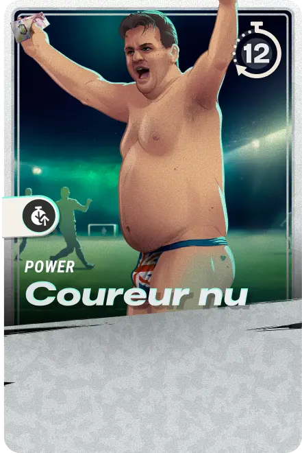 Coureur nu
