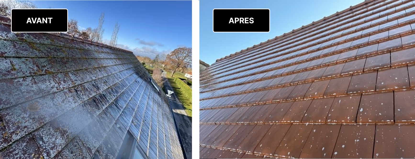 Exemple de réalisation de couverture - couvreur à Villefranche de Rouergue