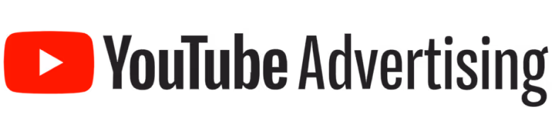 YouTube Advertising logo with red play button icon