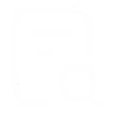 Illustration of a document with code symbols and abstract icons representing auditing or analysis.