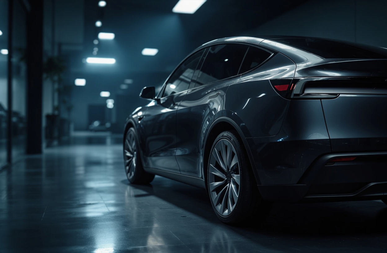 image of vehicles in showroom