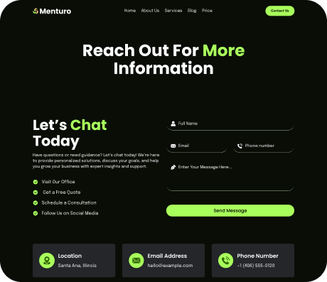 contact us