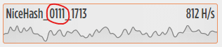 Figure 7: Screenshot from the dashboard disclosing the name of the worker