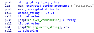 Check for the silent install arguments