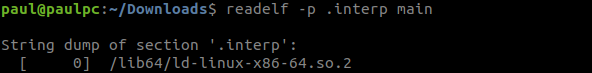 dynamic linker program