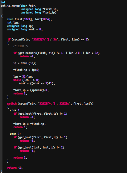 Portion of Muhstick's phpMyAdmin Main's Function
