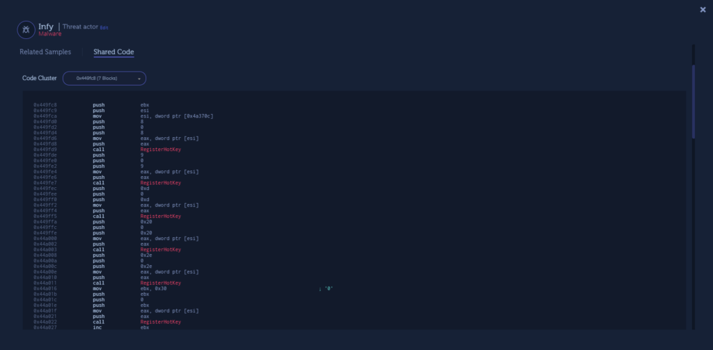 Code overlap with Foudre