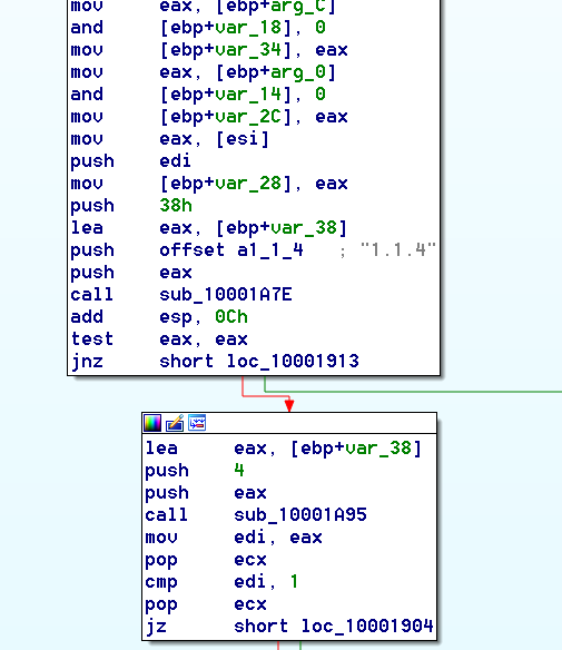It looks like the attackers used version 1.1.4