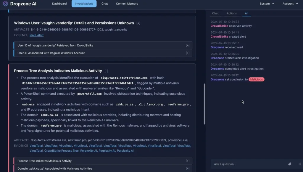 Dropzone.ai product image